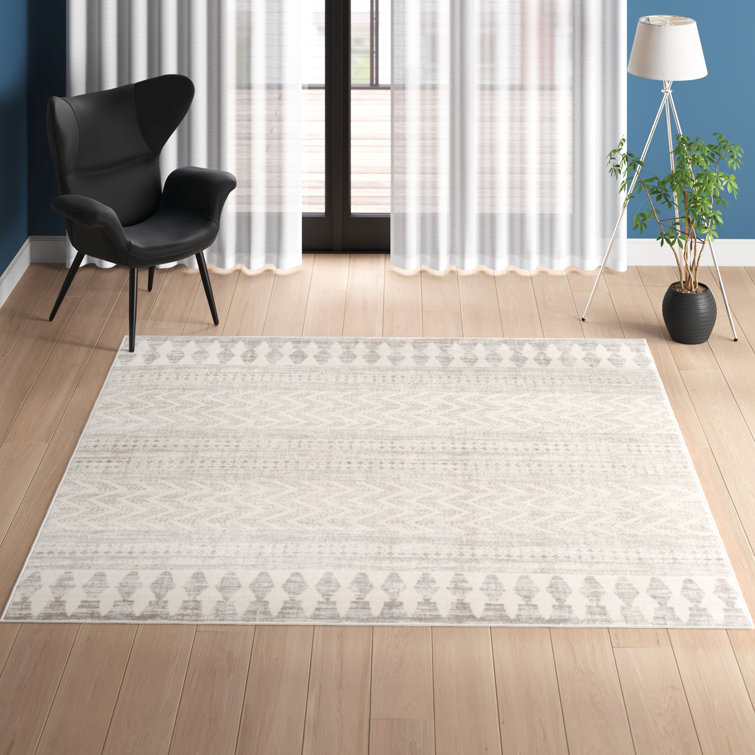 Zipcode Design™ Herrod Geometric Gray/Taupe Area Rug & Reviews Wayfair